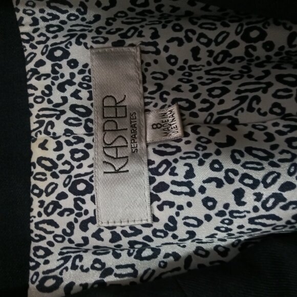 Blazer Dark Blue Kasper Size8 - Picture 3 of 4